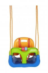 Çocuk Salıncağı - Salıncak Emniyet Kemerli MAVİ - 1