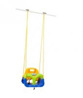 Çocuk Salıncağı - Salıncak Emniyet Kemerli MAVİ - 4