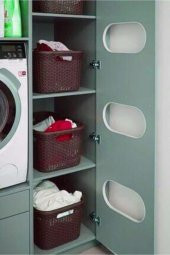 Ev, Banyo Kahverengi Çamaşır Selesi - 3