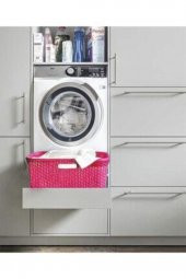 Ev, Banyo Fuşya Çamaşır Selesi - 1