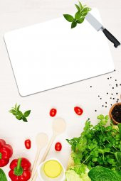 Düz Beyaz Desenli Cam Kesme Tahtası - Cam Kesme Tablası | 20cm X 30cm - 3