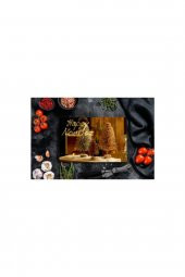 Mutlu Yıllar | Cam Kesme Tahtası - Cam Kesme Tablası | 30 cm x 40 cm thumbnail 3