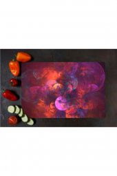 Saban Fuşya Cam Kesme Tahtası Tablası | 30 Cm X 40 Cm thumbnail 3