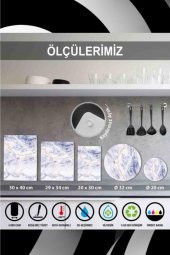 Buzlu Şişe Görünümlü | Cam Kesme Tahtası ı | 20 cm x 30 cm thumbnail 2