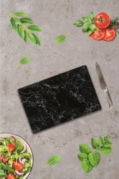 Saban Siyah Mermer | Cam Kesme Tahtası - Cam Kesme Tablası | 20 Cm X 30 Cm - 1