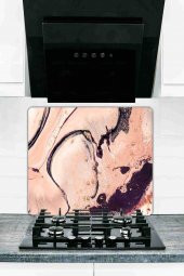 Model 29 Cam Ocak Koruyucu Ve Cam Kesme Tahtası 50 cm X 56 cm Tek Parça thumbnail 1