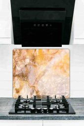 Model 20 Cam Ocak Koruyucu Ve Cam Kesme Tahtası 50 cm X 56 cm Tek Parça thumbnail 1