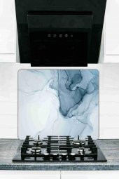 Model 11 Cam Ocak Koruyucu Ve Cam Kesme Tahtası 50 cm X 56 cm Tek Parça thumbnail 1