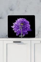 Mor Orkide Desenli Mutfak Duş Lavabo Arkası Koruyucu - 50x56 cm thumbnail 1