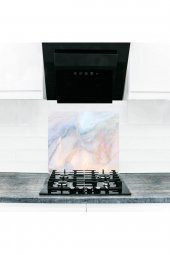 Ezgi Cam Ocak Koruyucu Ve Cam Kesme Tahtası 50 cm X 56 cm Tek Parça thumbnail 1