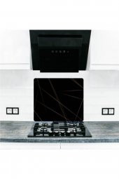 Cam Ocak Arkası Koruyucu ve Kesme Tablası Led | 50 cm x 56 cm thumbnail 1