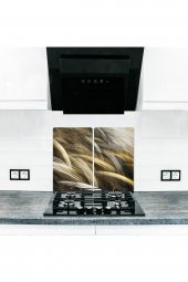 Cam Ocak Koruyucu ve Kesme Tablası Hasat | 60 cm x 52 4lü Ocaklar thumbnail 1