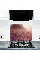 2 li 30x52 cm Cam Ocak Koruyucu Cam Kesme Tahtası Model 362 thumbnail 1