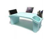 Plastik Hobi Masası Laptop Sehpası Mavi - 1