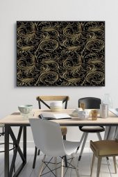60 x 70 cm Buğlem Desenli Cam Tablo 4mm Temperli Camdır - 1