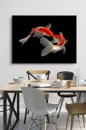 50 x 60 cm İkizler Desenli Cam Tablo 4mm Temperli Camdır - 1
