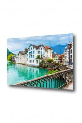 50 x 60 cm İsviçre Desenli Cam Tablo 4mm Temperli Camdır - 4