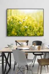 50 x 60 cm Model 195 Desenli Cam Tablo 4mm Temperli Camdır - 1