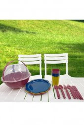 Papatya Piknik Seti 32 Parça ( Karışık ) - 2