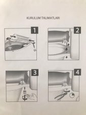 Klozet Kapağı Beyaz - 7