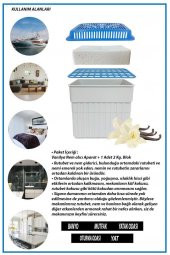2 Kg. Dikdörtgen Nem Alıcı Aparat Vanilya ( 2 Kg. Blok ) - 1