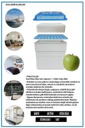2 Kg. Dikdörtgen Nem Alıcı Aparat Yeşil Elma ( 2 Kg. Blok ) - 1