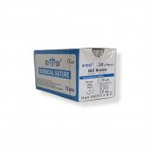 İpek İplik No:3/0 Yukarı Keskin 3/8 20 mm 75 cm thumbnail 2