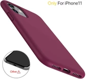 İphone Silikon Case Mikrofiber İç Arka Koruma Telefon Kılıfı - 6