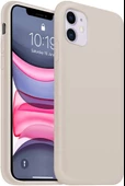 İphone Silikon Case Mikrofiber İç Arka Koruma Telefon Kılıfı - 11