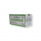 Naylon Monofilament İplik No:2/0 Yuvarlak 1/2 26 mm 75 cm - 1