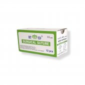Naylon Monofilament İplik No:4/0 Yuvarlak 1/2 20 mm 75 cm - 1