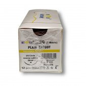 Plain Katküt 3/0 Keskin 3/8 26 mm - 2