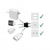 Uptech A-WP06 Amerikan Dişi Prizi Türk Erkek Prizine Çevirici - 6