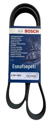 6PK1205, KANALLI KAYIŞ CLIO II-III-FLUENCE-KNG-MGN II-III-SCENIC III-SYMBOL 1.5 DCİ K9K RENAUL - 1