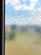 Alkor 380-0034 Sarmaşık Desen yapışkanlı Cam Folyo (45cm x 1mt) thumbnail 7