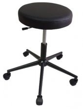 Siyah Metal Ayaklı Lüks Tabure thumbnail 3