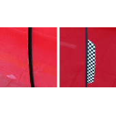 Citroen Logo C2 C3 Kapı Kenarı Koruma Metalize Damla Desen 3M Band thumbnail 7