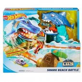 Hot Wheels Köpek Balığı Kumsal Yarışı Oyun Seti - 1
