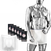 Dr N Silver Gümüşlü Erkek Boxer 6lı paket XL - 4