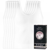Dr N Silver Gümüşlü Erkek atlet 6lı paket  S - 4