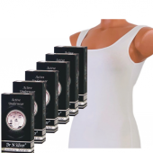 Dr N Silver Gümüşlü Kadın Atlet 6lı paket  XL - 3