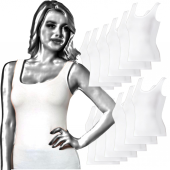 Dr N Silver Gümüşlü Kadın Atlet 12li paket XL - 4