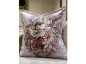 Çeyiz Diyarı Goblen Lüx 2 Li Kırlent Kılıfı Lila thumbnail 2