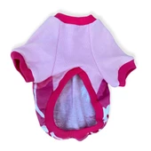 Nature Pink Oval Yaka Tişört Kedi Kıyafeti - 5