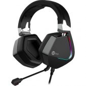 Lenovo Lecoo Ht402 Surround 7.1 Kulak Üstü Rgb Led Aydınlatmalı Kablolu Gaming Kulaklık Siyah - 1