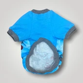 Pirate Blue Oval Yaka Tişört Köpek Kıyafeti - 6