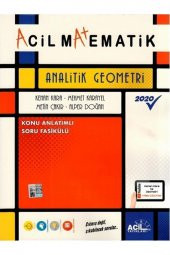 Acil Yayınları Acil Matematik Analitik Geometri Konu Anlatımlı Soru Fasikülü - 1