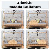 Markaawm Montessori Yatak Çocuk Karyola Doğal Çam Kity Nirvana - 2