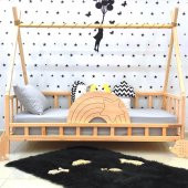 Markaawm Montessori Yatak Nirvana Gökkuşağı Yıldızlı Karyola - 3