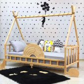 Markaawm Montessori Yatak Nirvana Gökkuşağı Yıldızlı Karyola - 4